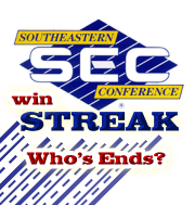 sec win streak