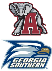 Georgia state alabama logos