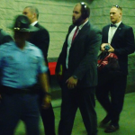 Alabama Arriving at Georgia Dome